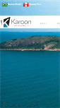 Mobile Screenshot of karoongas.com.au